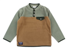 Name It fleece pullover agave green